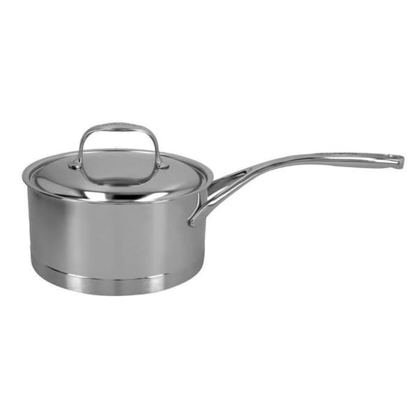 DEMEYERE - Atlantis 7 - Gryta med Lock - 18 cm, Kapacitet: 2,2 l, Rostfritt stål 18/10, Silver