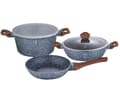 Miniatyrbild 1 av 6: Grytor och stekpannor - BERLINGER HAUS - BH-7060 - Non-stick granit - TURBO INDUKTION-system - 3 delar