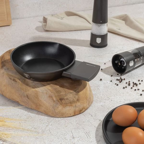 MINI PATELNIA TYTANOWA 16 cm BERLINGER HAUS BH-8136 ANTRACIT