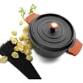 Miniatyrbild 4 av 5: Fundicion rund gjutjärnsform - D: 24 cm - svart