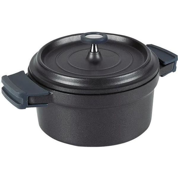 Fundicion rund gjutjärnsform - D: 24 cm - svart