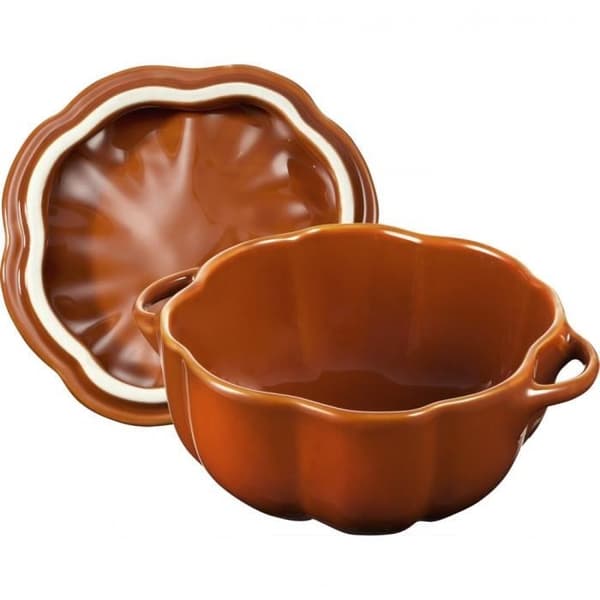Kokilka orange Special Cocotte keramisk ugnsform 0,7 L med lock 405115540