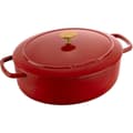 Miniatyrbild 1 av 4: Cocotte BELLAMONTE i Röd Gjutjärn 5,5L - Ballarini