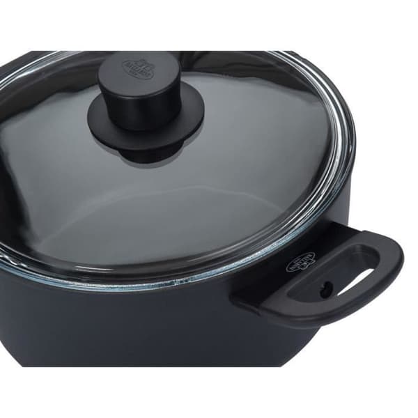 BALLARINI 75002-921-0 RUND SVART SÅSSPanna