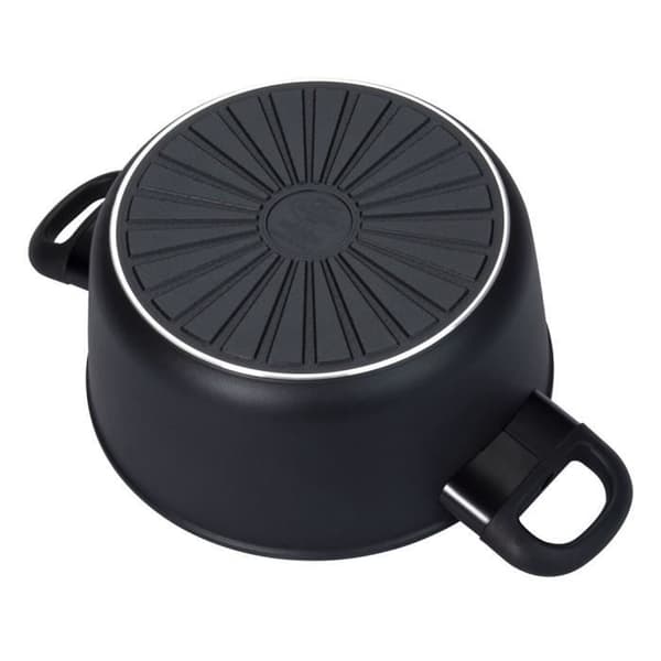 BALLARINI 75002-921-0 RUND SVART SÅSSPanna
