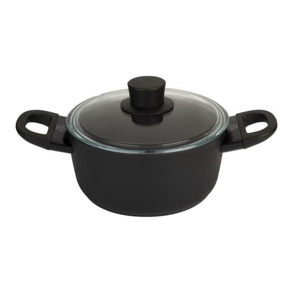 BALLARINI 75002-921-0 RUND SVART SÅSSPanna