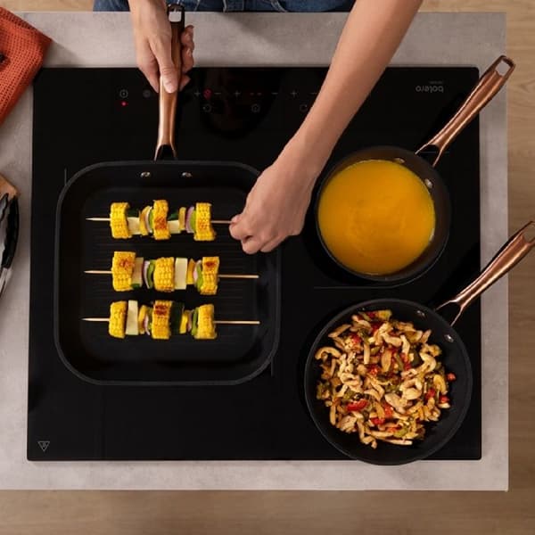 Grill - Cecotec - Polka Fantasy 28 - Smidd aluminium - Non-stick beläggning - 28 cm