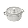 Miniatyrbild 1 av 4: STAUB - Gjutjärn Rund Cocotte, 20 cm, Vit tryffel