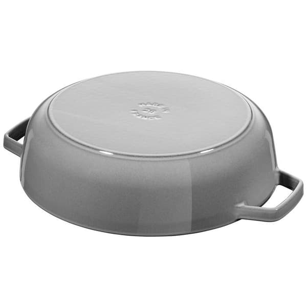 Chistera rund gryta i gjutjärn - STAUB - Ø 28 cm - 6,7 L - Grafitgrå