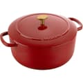 Miniatyrbild 1 av 4: Cocotte Bellamonte 24 cm, Rund, Röd, Gjutjärn - BALLARINI