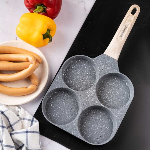 PATELNIA MARMURKOWA FÖR ÄGG PANNKAKOR 4 SEKTIONER KLAUSBERG KB-7822