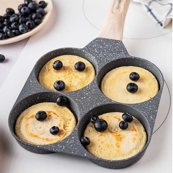 PATELNIA MARMURKOWA FÖR ÄGG PANNKAKOR 4 SEKTIONER KLAUSBERG KB-7822