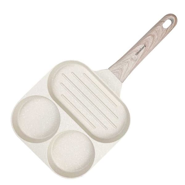 Stekpanna - KLAUSBERG - KB-7818 - Marmorbeläggning - 3 sektioner - Non-stick