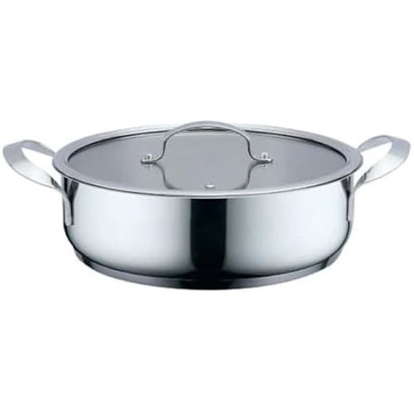 Kastrull - HAEGER - Modell S77185631 - Ø 24 cm - Färg grå - Kompatibel med alla värmekällor