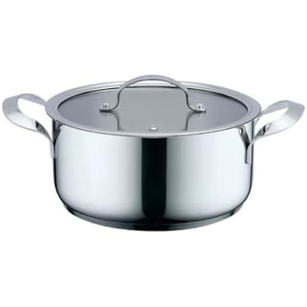Kastrull - HAEGER - Modell S77185627 - Ø 20 cm - Färg grå - Alla värmekällor kompatibla