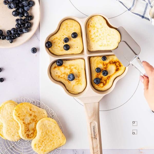 PATELL DO ÄGG PANNKAKOR 4 HJÄRTA SEKTIONER KLAUSBERG KB-7819