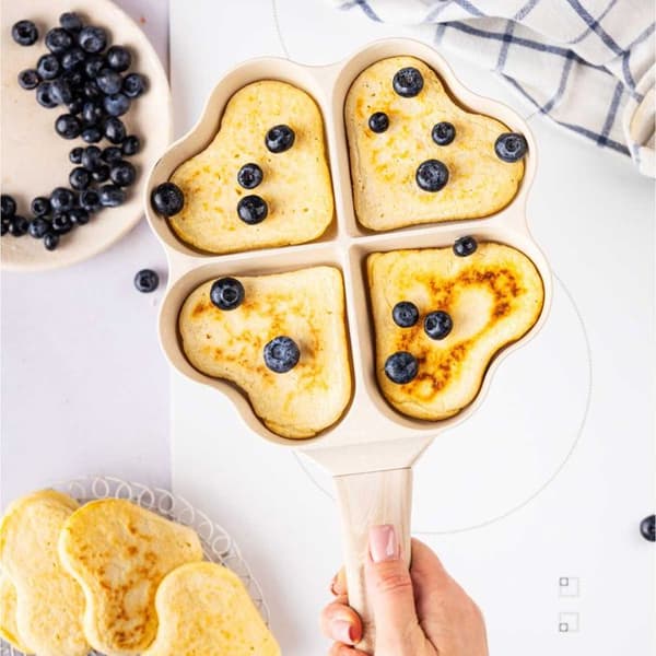 PATELL DO ÄGG PANNKAKOR 4 HJÄRTA SEKTIONER KLAUSBERG KB-7819