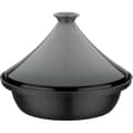 Miniatyrbild 1 av 3: Tajine massiv gjutjärn - GSW - 30 x 22 cm - Keramisk lock - Induktionskompatibel - Grå
