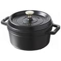Miniatyrbild 2 av 2: STAUB Rund cocotte svart diam 28