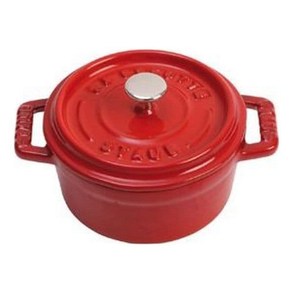 STAUB Rund cocotte vitamin körsbär 24 cm