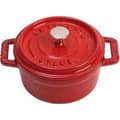 Miniatyrbild 1 av 2: STAUB Rund cocotte vitamin körsbär 24 cm