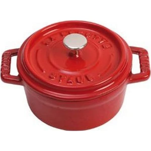 STAUB Rund cocotte vitamin körsbär 24 cm