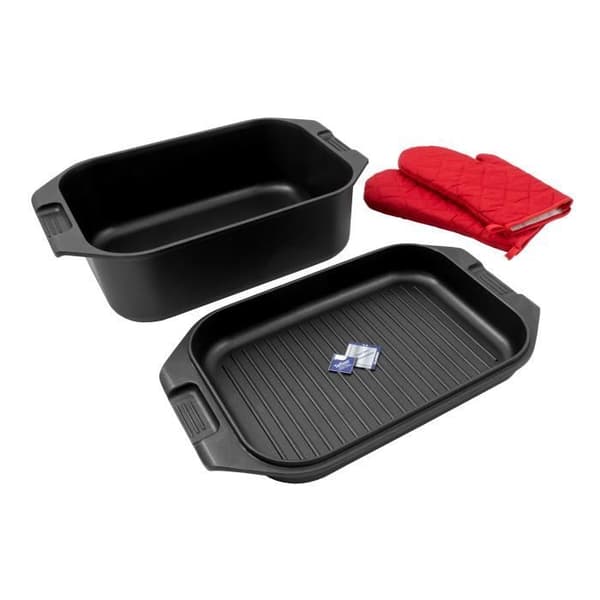 Kärcher Induktionssauter i Aluminium 2i1 med Lock/Köksplatta, 8,7 liter, 41,5 x 25,5 cm