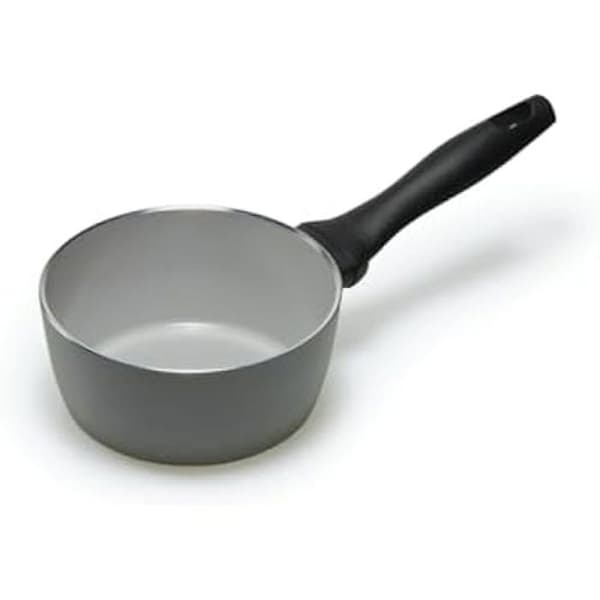 Casserolle Moneta Melodia Finegres 16 cm - Naturlig beläggning FineGres - Induktion - Tillverkad i Italien