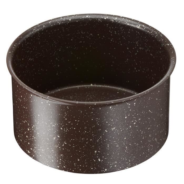 TEFAL L6782802 16 cm INGENIO EXTREM gryde non-stick - Alle kogeplader inklusive induktion - Made in France - Brun steneffekt