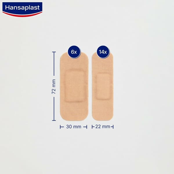 Laastarit Hansaplast Green & Protect 20 osaa