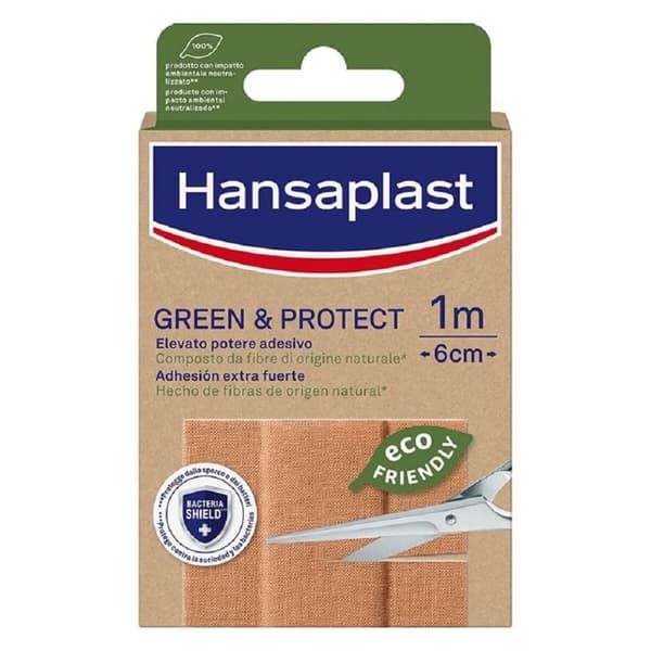 Pensos Hansaplast Green & Protect 10 x 6 cm 10 enheder