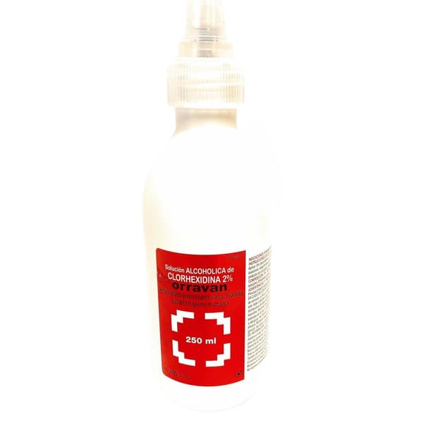 Desinfektionsmedel Orravan Clorhexidina 2% 250 ml