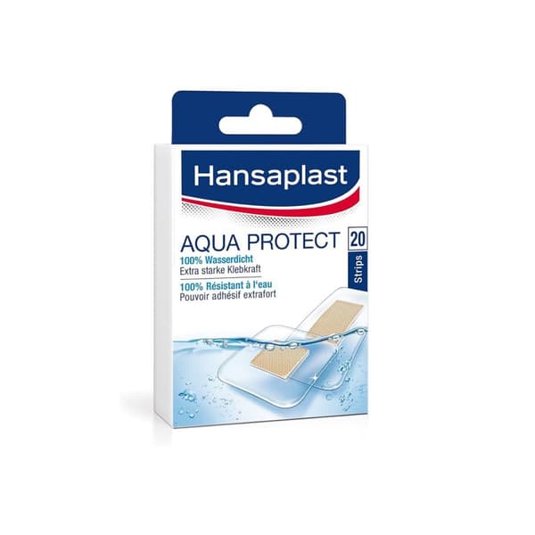Pensos Resistentes à Água Hansaplast Aqua Protect  Gennemsigtig