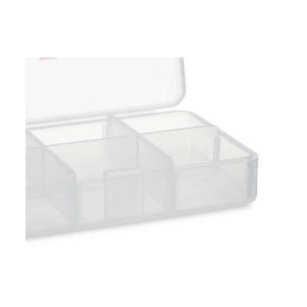 Doseringsask med fack Berilo HW0929-1 Transparent Plast 11,5 x 18 x 2,2 cm (12 antal)
