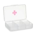 Miniatyrbild 2 av 3: Doseringsask med fack Berilo HW0929-1 Transparent Plast 11,5 x 18 x 2,2 cm (12 antal)