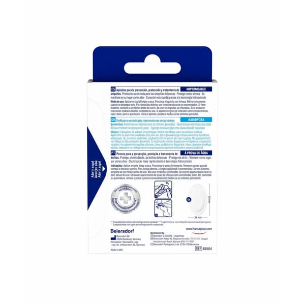 Steriloidut siteet Hansaplast HP FOOT EXPERT 6 osaa