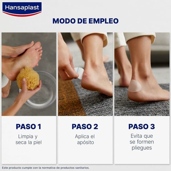 Steriloidut siteet Hansaplast HP FOOT EXPERT 6 osaa