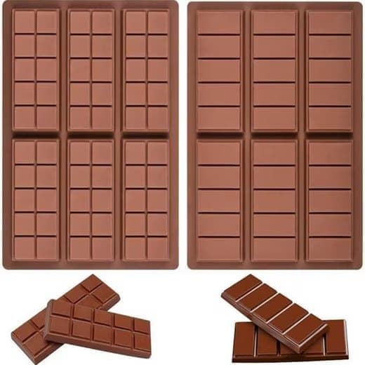 Chokoladeformsæt, silikone dyb, inkluderer poser og skraber