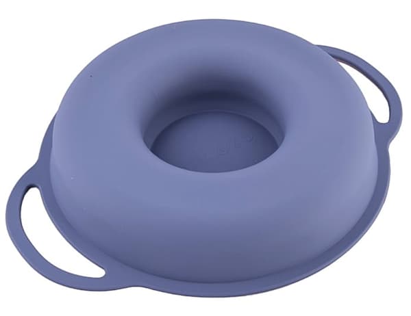 Silikoninen leivontavuoka SARVIN DONUTS BABKI -donitseille 23 cm, jäykkä, kahvoilla