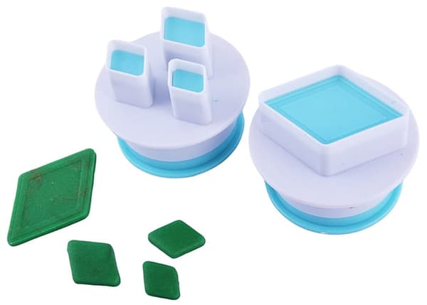 Mäntäleikkuri RHOMBUS RHOMBUS-leikkurin muotti