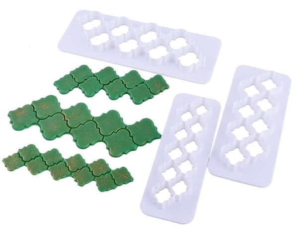 Sukkerpasta udstikkere PYNT forme 3 stk