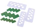 Miniatyrbillede 2 af 2: Sukkerpasta udstikkere PYNT forme 3 stk