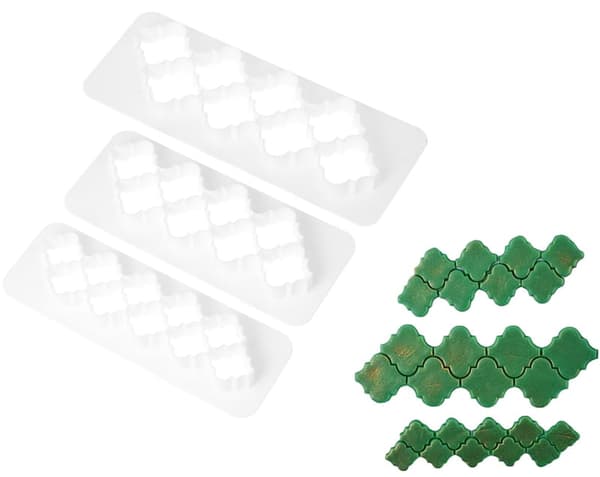 Sukkerpasta udstikkere PYNT forme 3 stk
