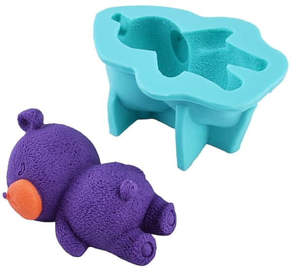 Silikonimuotti sokerimassalle 3D KARHU