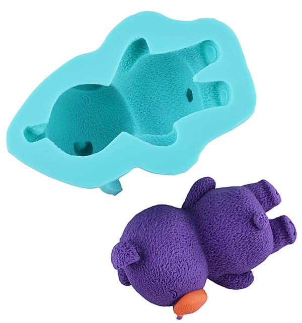 Silikonimuotti sokerimassalle 3D KARHU