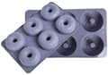 Miniatyrbillede 1 af 2: Silikoneform til bagning af donuts, 6 reder med mønster