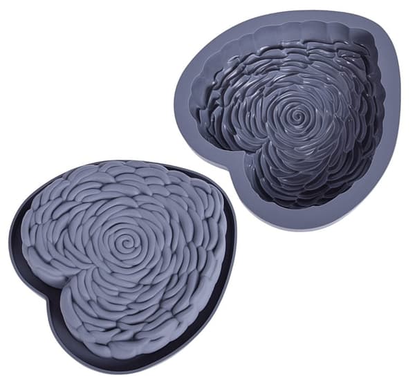 3D HJÄRTA silikon bakform