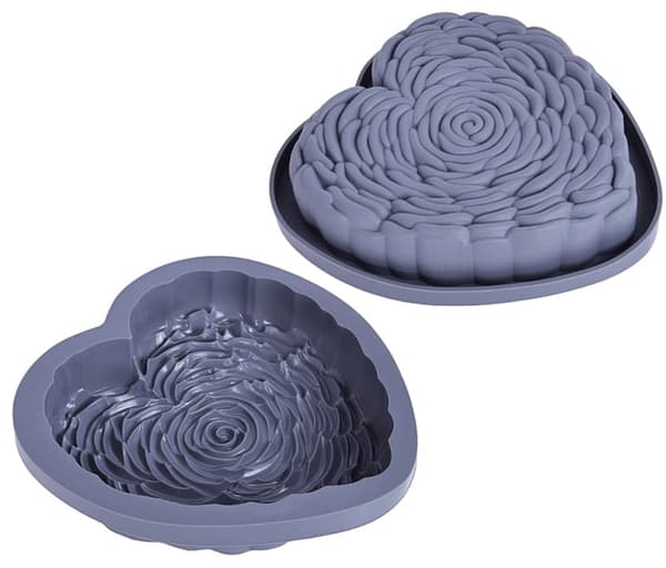 3D HJÄRTA silikon bakform
