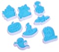 Miniatyrbillede 2 af 4: Halloween-stempel-kageudstikkere 8 stk.
