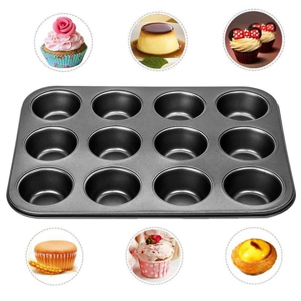 12 kupin muffinssien uunipelti